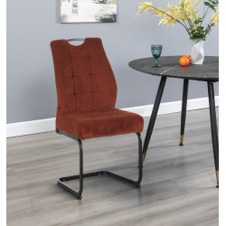 Стул Tempo Kondela Kelma (Terracotta/Black)