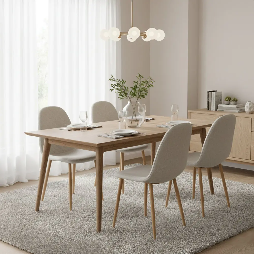 Стул Tempo Kondela Lega 2 NEW (Cream/Beech) - 3