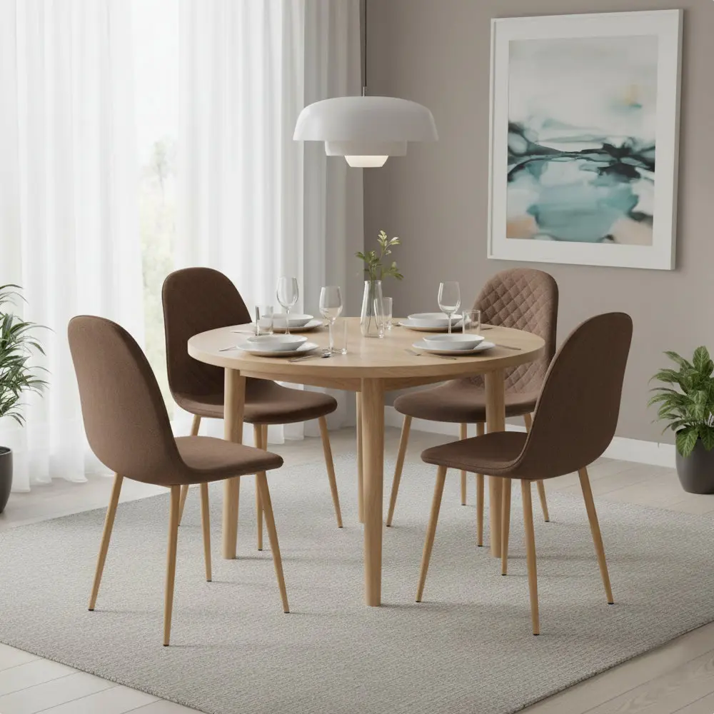 Scaun Tempo Kondela Lega 2 NEW (Dark Brown/Beech) - 3