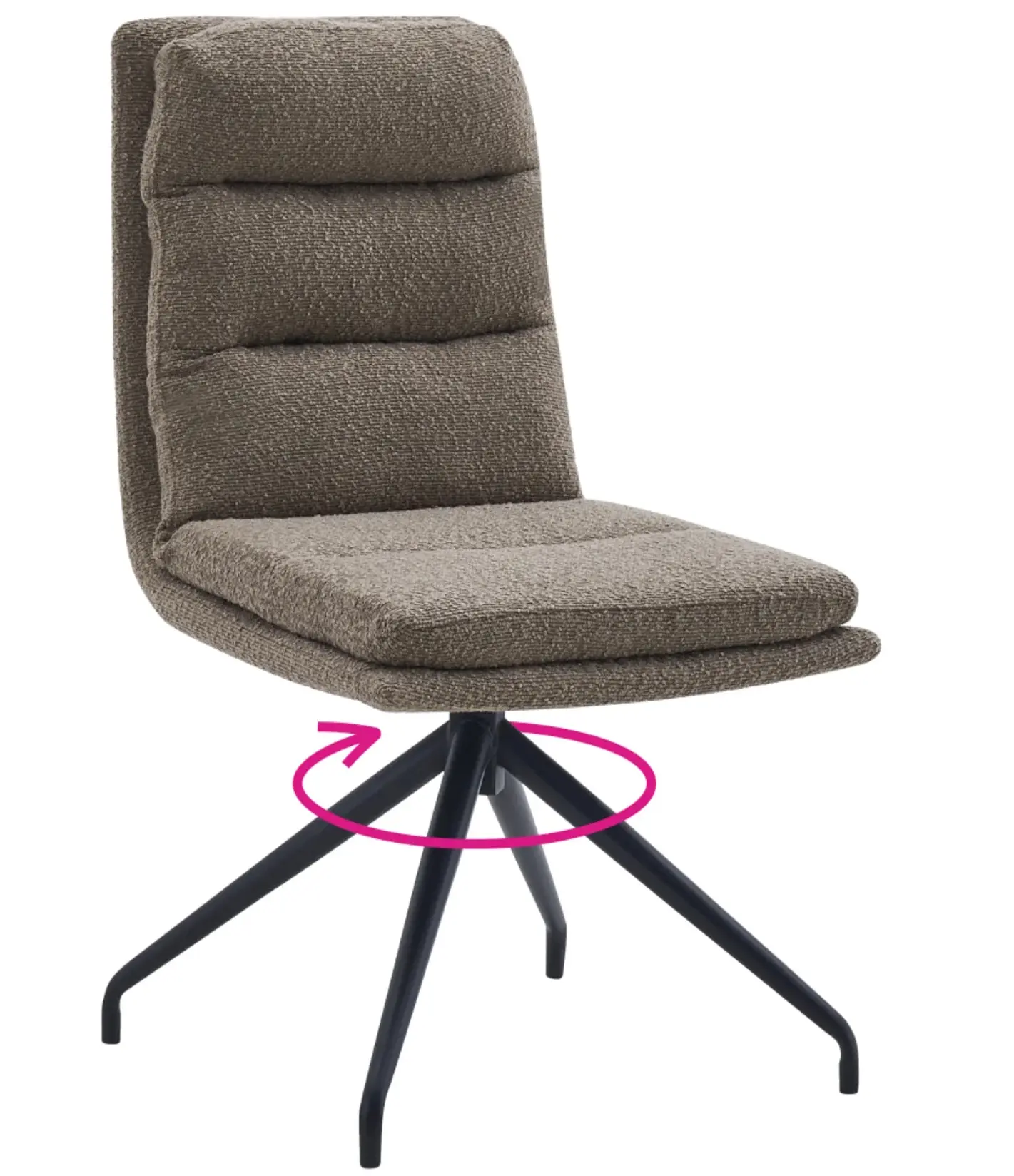 Scaun Tempo Kondela Lina (Beige/Black) - 4