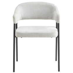 Стул Tempo Kondela Nizar Typ 2 (Light Grey/Black) Thumb