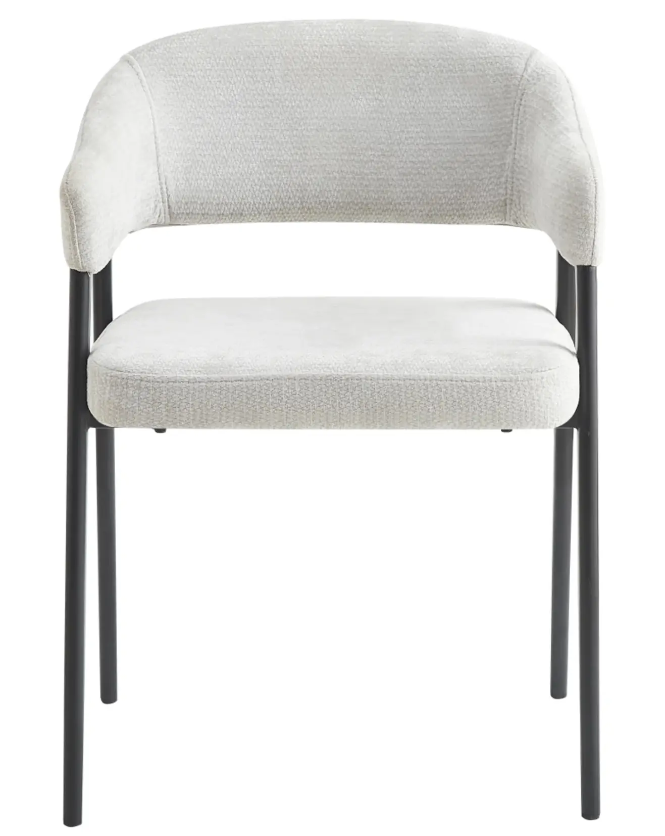 Стул Tempo Kondela Nizar Typ 2 (Light Grey/Black) - 2