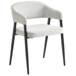 Стул Tempo Kondela Nizar Typ 2 (Light Grey/Black) Thumb