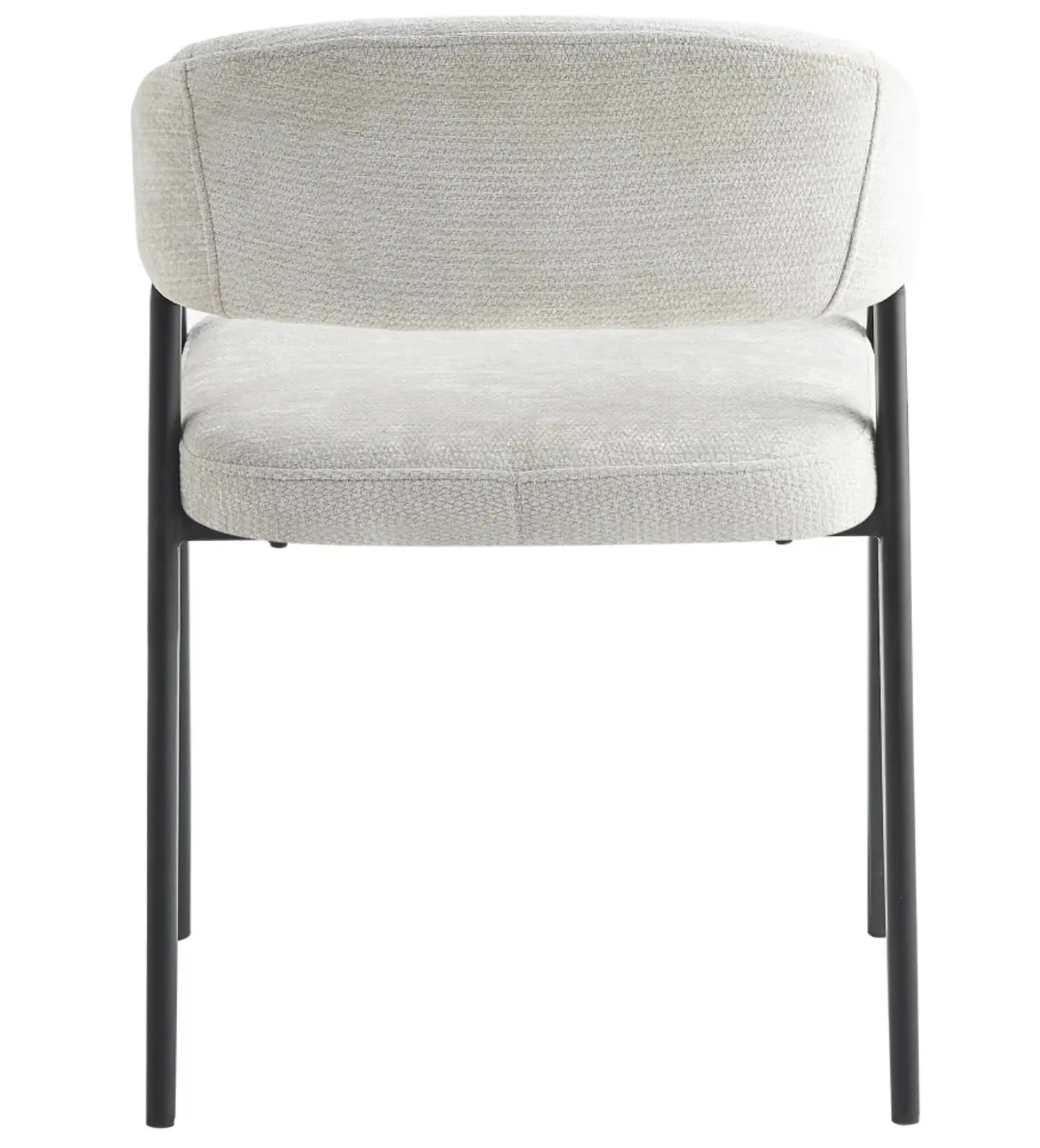 Стул Tempo Kondela Nizar Typ 2 (Light Grey/Black) - 5