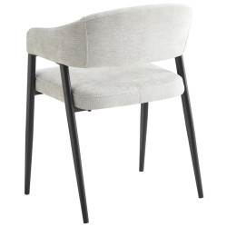 Стул Tempo Kondela Nizar Typ 2 (Light Grey/Black) Thumb