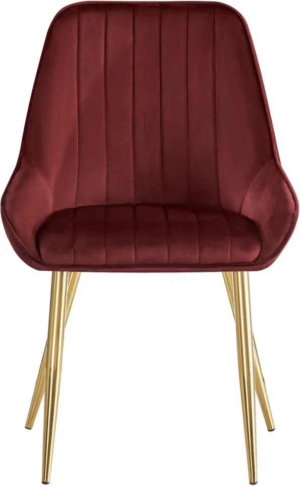 Scaun Tempo Kondela Perlia (Burgundy/Golden)