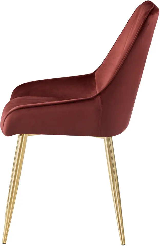Scaun Tempo Kondela Perlia (Burgundy/Golden)