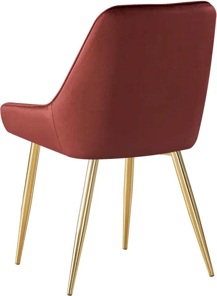 Scaun Tempo Kondela Perlia (Burgundy/Golden)
