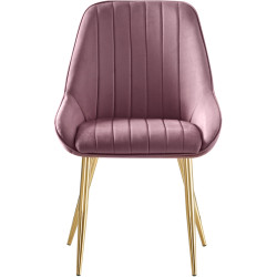 Scaun Tempo Kondela Perlia (Pink/Golden) Thumb