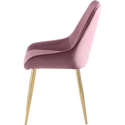 Scaun Tempo Kondela Perlia (Pink/Golden) Thumb