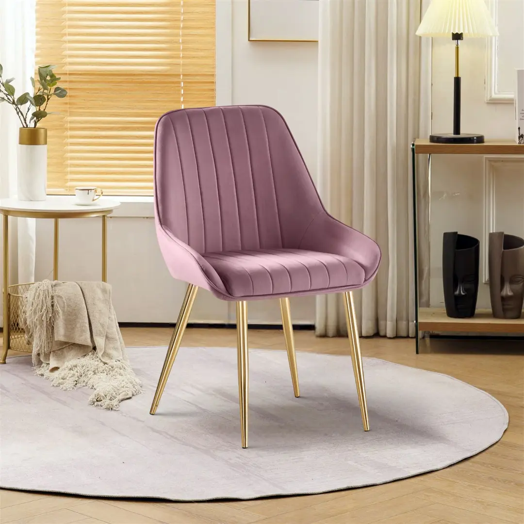 Scaun Tempo Kondela Perlia (Pink/Golden)