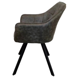 Стул Tempo Kondela Samanta (Dark Green/Black) Thumb