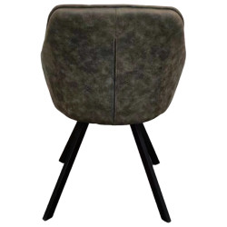 Стул Tempo Kondela Samanta (Dark Green/Black) Thumb