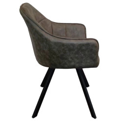 Стул Tempo Kondela Samanta (Dark Green/Black) Thumb
