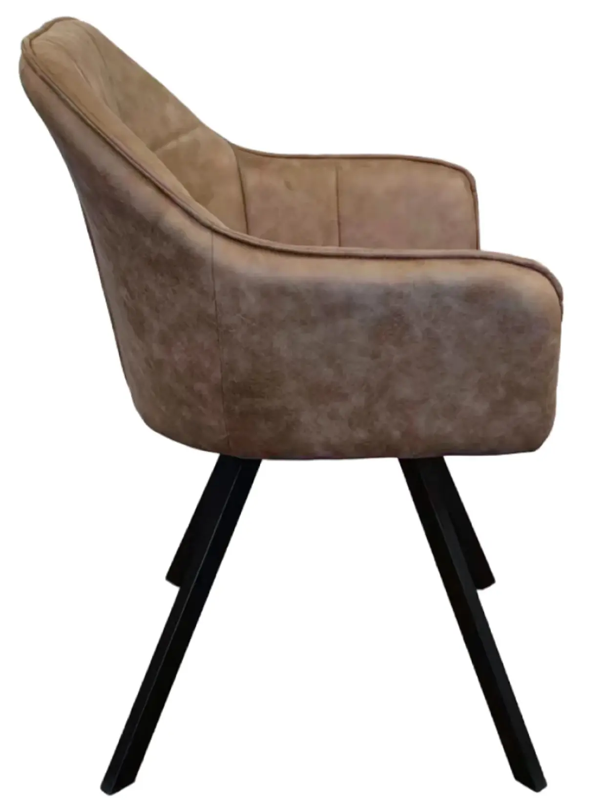 Стул Tempo Kondela Samanta (Grey-Brown/Black) - 3