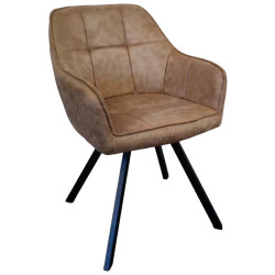 Scaun Tempo Kondela Samanta (Grey-Brown/Black)