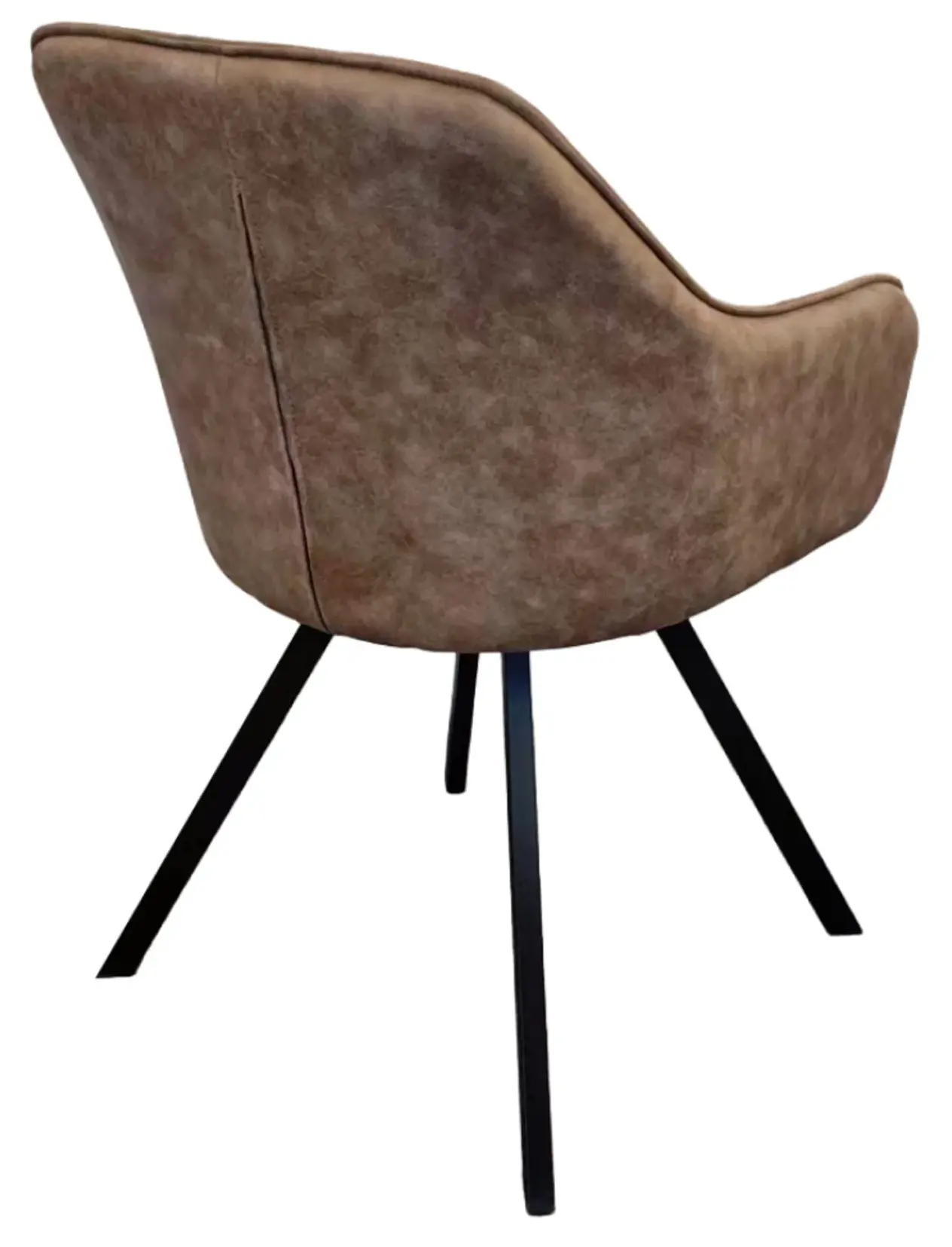 Стул Tempo Kondela Samanta (Grey-Brown/Black) - 5