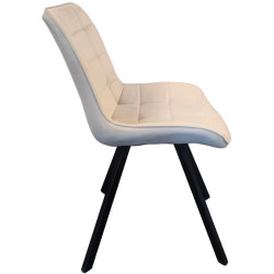 Scaun Tempo Kondela Samira (Beige/Black) Thumb