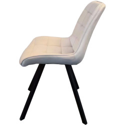 Scaun Tempo Kondela Samira (Beige/Black) Thumb