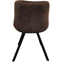 Стул Tempo Kondela Samira (Dark Brown/Black) Thumb