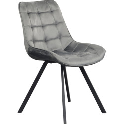 Стул Tempo Kondela Samira (Dark Gray/Black) Thumb