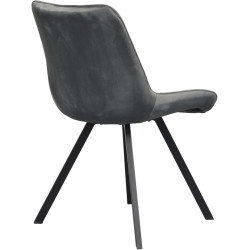 Стул Tempo Kondela Samira (Dark Gray/Black) Thumb