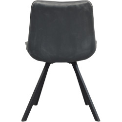 Стул Tempo Kondela Samira (Dark Gray/Black) Thumb