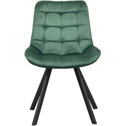 Scaun Tempo Kondela Samira (Dark Green/Black) Thumb