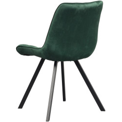 Scaun Tempo Kondela Samira (Dark Green/Black) Thumb