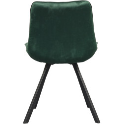 Scaun Tempo Kondela Samira (Dark Green/Black) Thumb