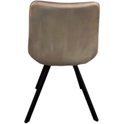 Scaun Tempo Kondela Samira (Grey Brown/Black) Thumb