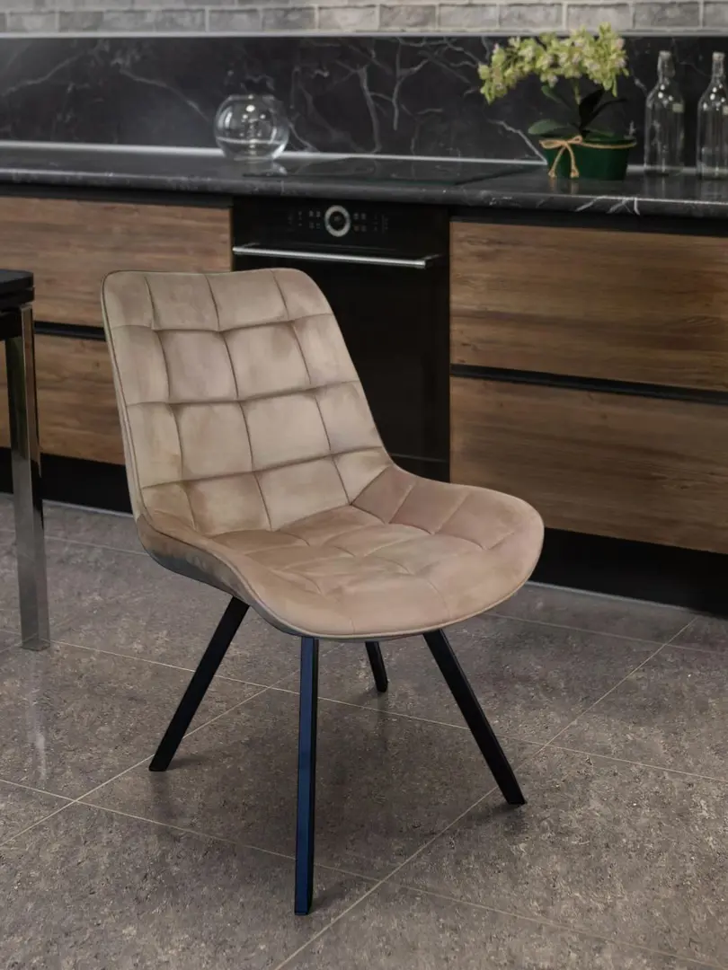 Scaun Tempo Kondela Samira (Grey Brown/Black)