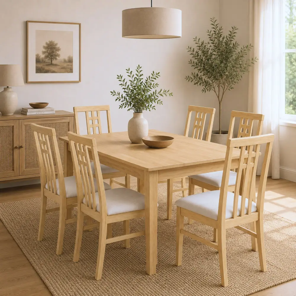 Стул Tempo Kondela Silas NEW (Sonoma Oak/Cream) - 5