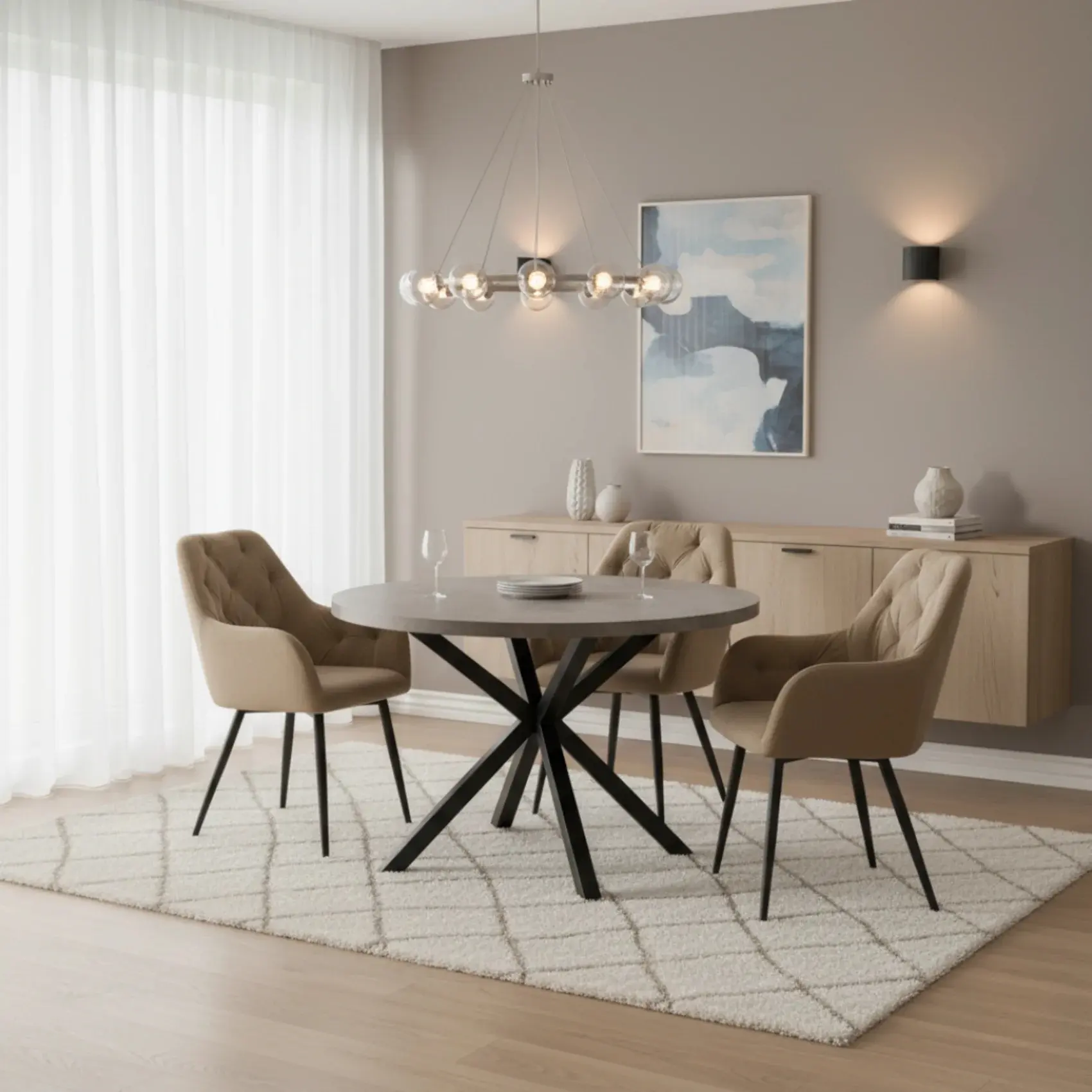 Стул Tempo Kondela Verio New (Beige) - 2