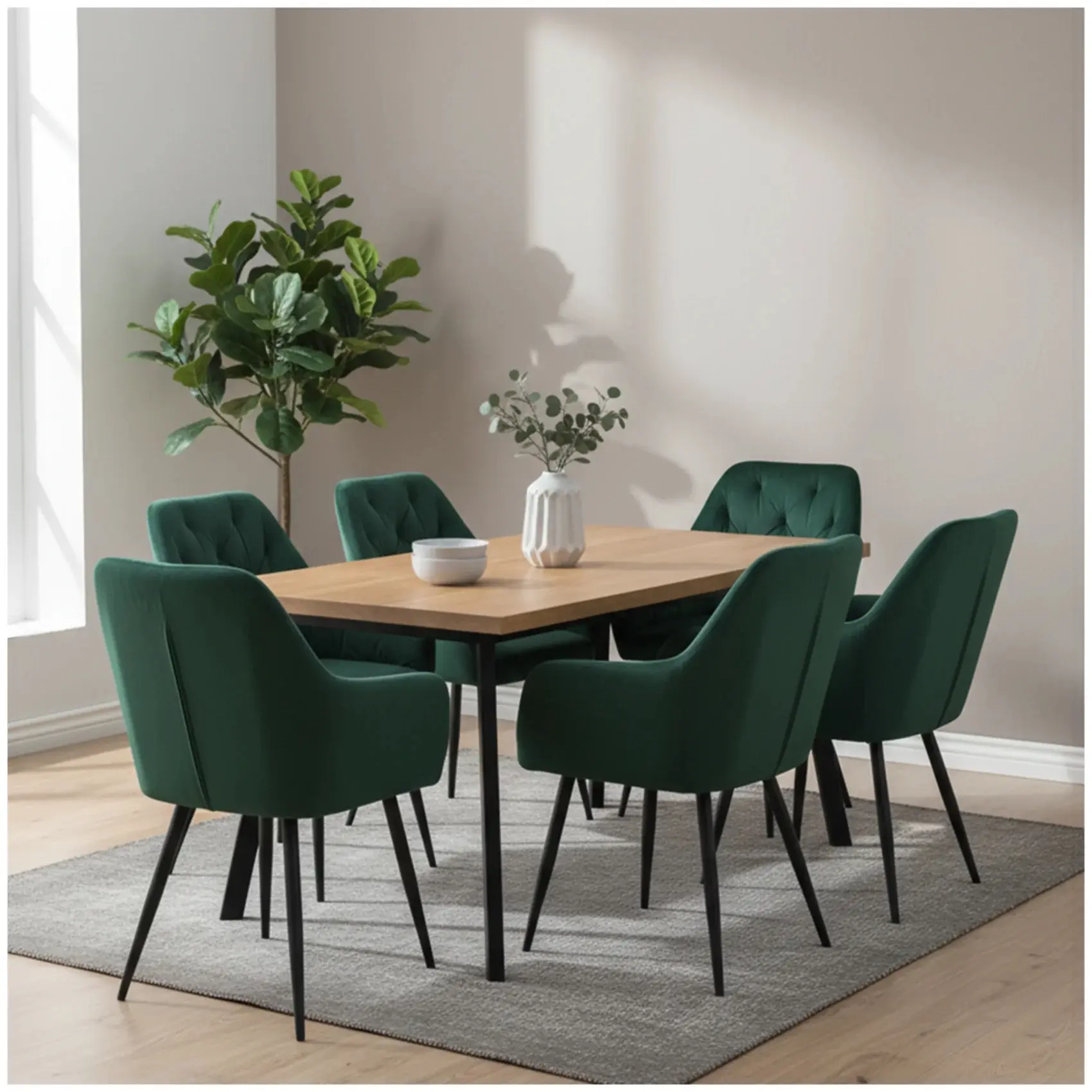 Стул Tempo Kondela Verio New (Dark Green) - 2