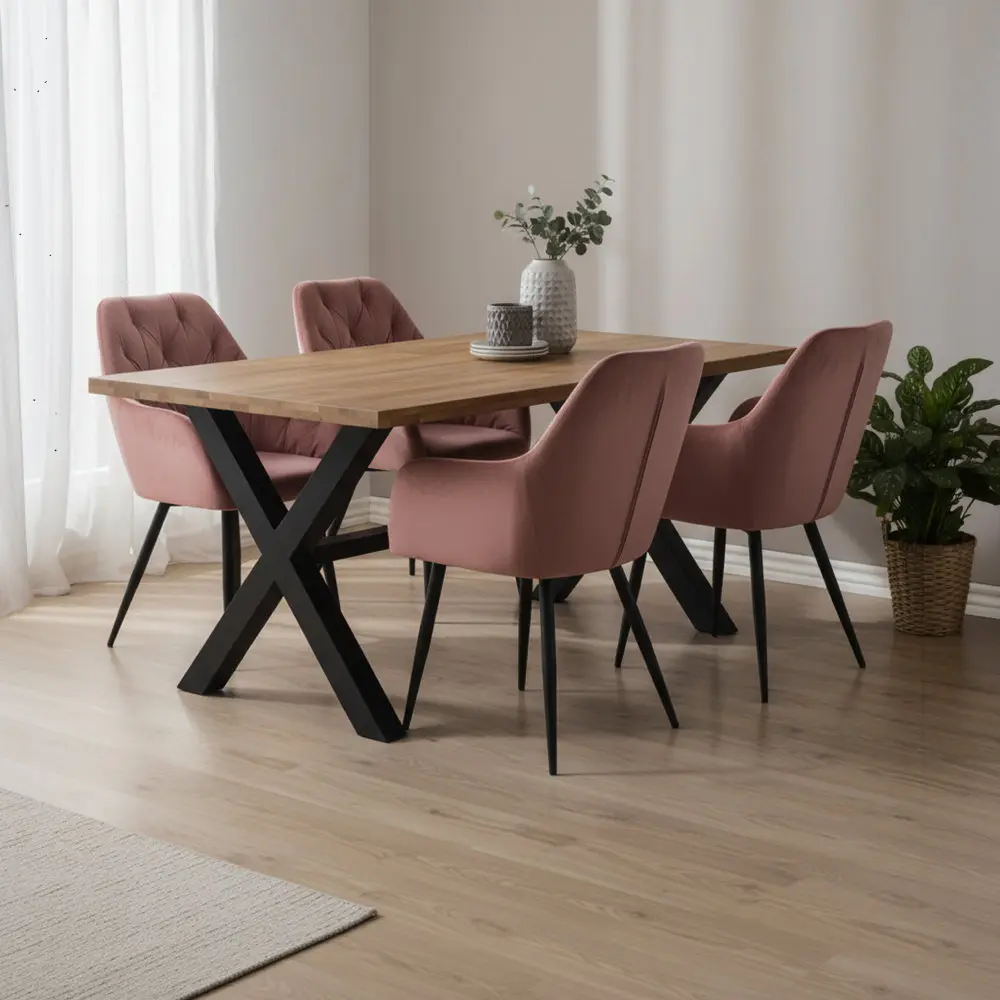 Стул Tempo Kondela Verio NEW (Dark Pink) - 3
