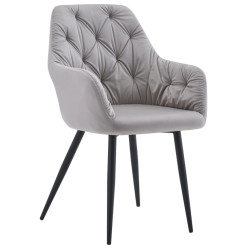 Стул Tempo Kondela Verio New (Grey/Black) Thumb