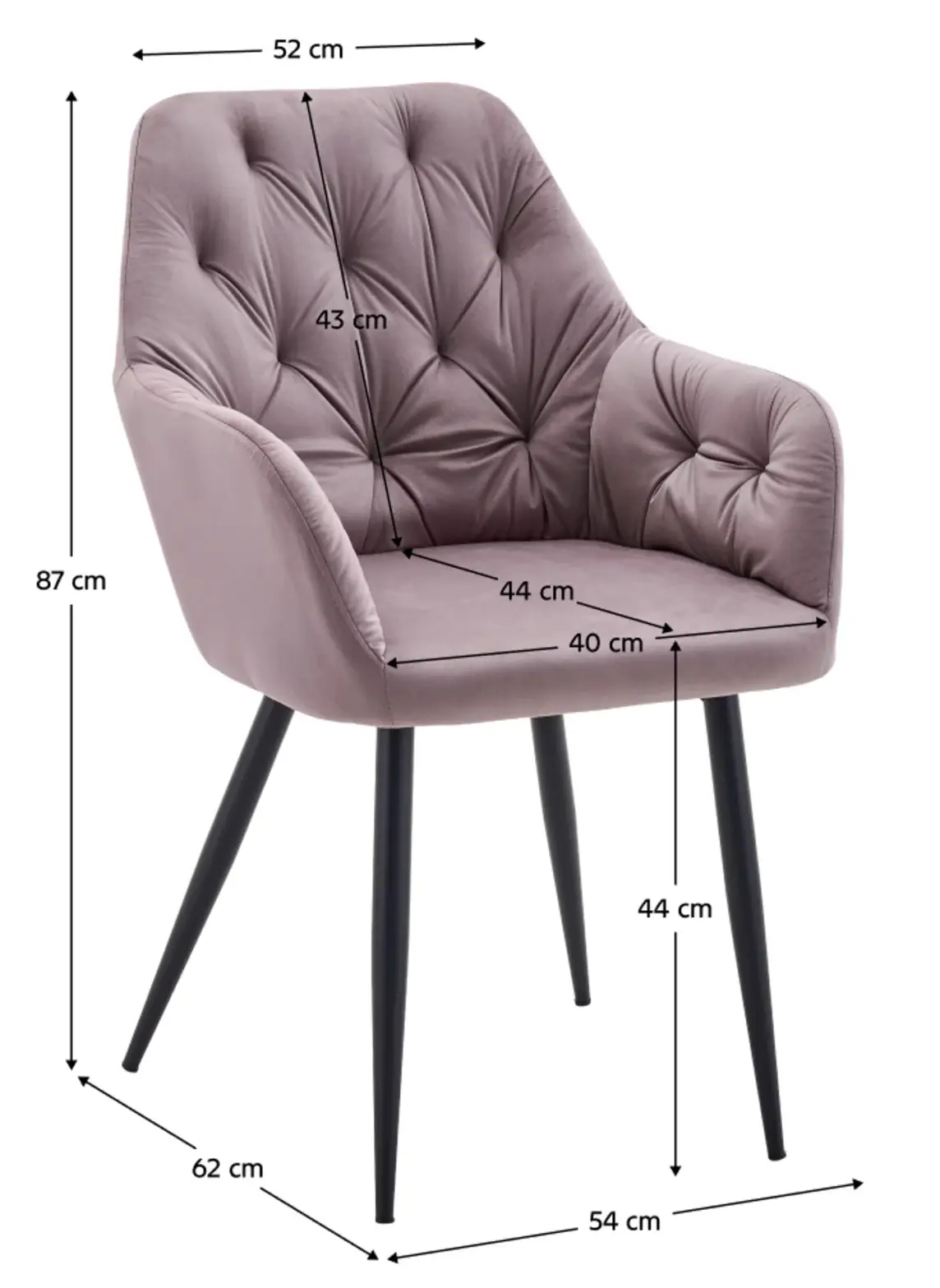 Scaun Tempo Kondela Verio New (Pink/Black) - 3