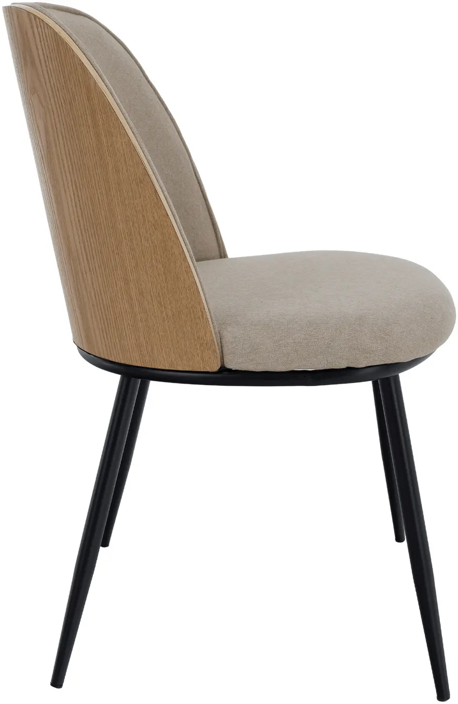 Scaun Tempo Kondela Vudia (Beige Brown/Natural/Black)