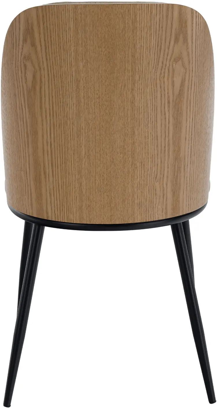 Scaun Tempo Kondela Vudia (Beige Brown/Natural/Black)