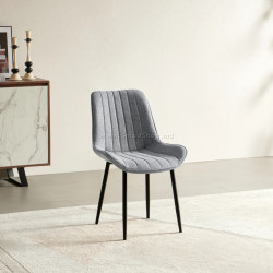 Scaun Tempo Kondela Zajra (Light Grey/Black)