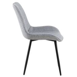 Scaun Tempo Kondela Zajra (Light Grey/Black) Thumb