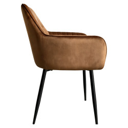 Scaun Tempo Kondela Zirkos NEW (Brown/Black) Thumb