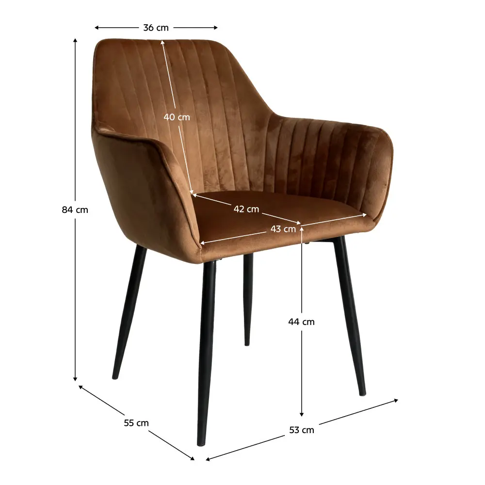 Scaun Tempo Kondela Zirkos NEW (Brown/Black) - 4