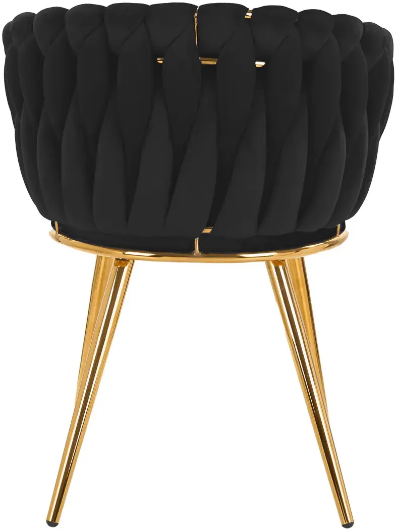Стул 4Rico QS-GW06G 148115 Velvet (Black/Gold)