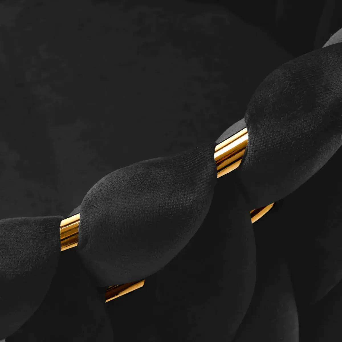 Стул 4Rico QS-GW06G 148115 Velvet (Black/Gold)