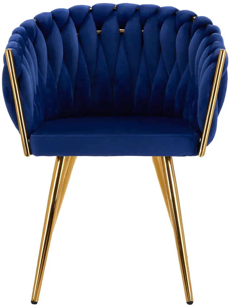 Стул 4Rico QS-GW06G 148116 Velvet (Dark Blue/Gold) - 2