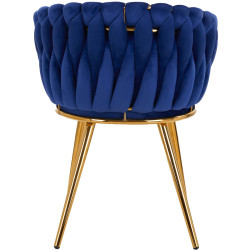 Стул 4Rico QS-GW06G 148116 Velvet (Dark Blue/Gold) Thumb