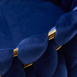 Стул 4Rico QS-GW06G 148116 Velvet (Dark Blue/Gold) Thumb