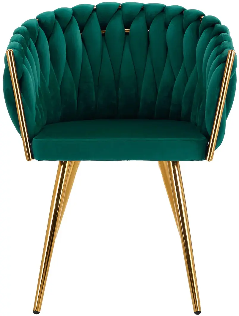 Scaun 4Rico QS-GW06G 148118 Velvet (Green/Gold)